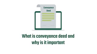 What is Conveyance Deed and Why is it Important  SMFG Grihashakti [upl. by Daney]