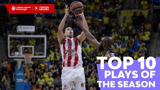 Top 10 Plays  Season  202223 Turkish Airlines EuroLeague [upl. by Eemyaj]