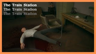 THE TRAIN STATION • Indie Horror • Gameplay Walkthrough Full Game [upl. by Olumor896]