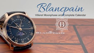 Blancpain Villeret Moonphase amp Complete Calendar 40mm 6654364055b [upl. by Klecka]