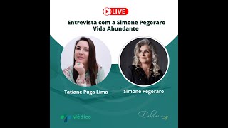 Live com Simone Pegoraro  Vida Abundante O Plano de Deus para Você [upl. by Etta159]