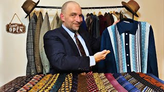 Vintage Elegant Gentlemen’s Clothing Boutique 👔ASMR Role Play [upl. by Merdith]