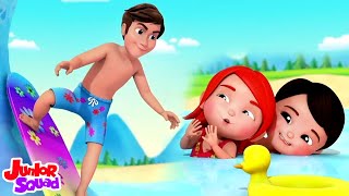 Schwimmendes Lied CartoonVideo und Zusätzliche Vorschulreime für Kleinkinder [upl. by Ardnaeel]