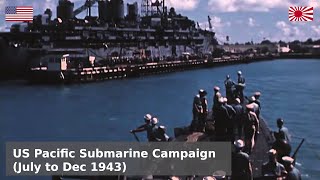 The USN Pacific Submarine Campaign  Hey the torpedoes are working now Jul43  Dec43 [upl. by Assilla]