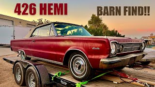 Barnfind 426 Hemi Convertible Satellite [upl. by Fording]