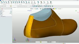 Larystudio 3D shoe design software Brown shoe [upl. by Yrrej927]