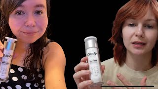 Trying KallMeKris’ New Skincare  One Up Review [upl. by Ayokal228]