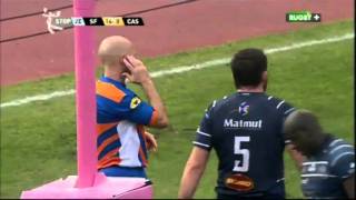 Lessai plein de finesse de Julien Arias face à Castres [upl. by Nahtanoj117]