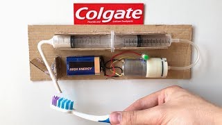 How to Make a Toothpaste Dispenser Machine [upl. by Sinclare973]