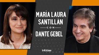 Dante Gebel con María Laura Santillán “Si pudiera ayudar siendo presidente lo haría” [upl. by Eceinert979]