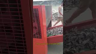 Waste Cloth Cutting Machine  Textile Shredder [upl. by Ojyllek6]