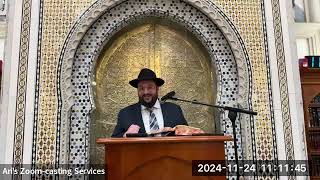 Azkara for Rabbi Yehoshua Kalish ztz”l at ק״ק החיים והשלום Cedarhurst by Ari’s Zoomcasting Services [upl. by Gosnell]