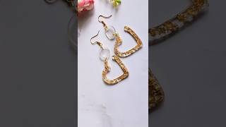 Resin Earrings Unleash Your Creativity shorts trending diy earrings resin resincrafts [upl. by Prakash]