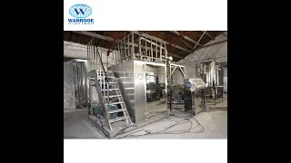 100KGH Nitrogen Cooling Pulverizer Machine 4050 Mesh 55KW Cryogenic Grinder Machine [upl. by Illoh602]