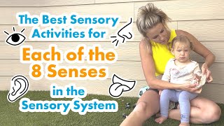 The Best Sensory Activities for Each of the 8 Senses in the Sensory System [upl. by Maidy]