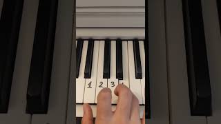 Fake Piano Skills 🎶  Easy Piano Tutorial  shorts piano pianotutorial [upl. by Yenreit]