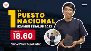 🏆 1er Puesto RANKING NACIONAL Examen INTERNADO Médico ESSALUD 2023 El primero Post Pandemia [upl. by Ahsercul117]