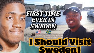 American in Sweden My First Time in Sweden  FOREIGN REACTS [upl. by Gnilrets722]