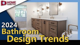 Top Bathroom Design Trends 2024  SEE THESE Before Building or Remodeling [upl. by Forelli]