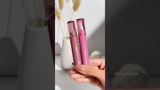 ROMAND Glasting Color Lip Gloss Swatches unboxingmakeup [upl. by Naerad]