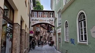 Kufstein Zentrum Innenstadt  Festung Kufstein  Der Inn Kufstein [upl. by Nnylf379]