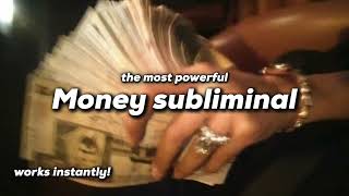 money subliminal  the audio that will make you rich  new formula wealth affirmations [upl. by Houser280]