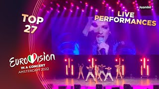 🇳🇱 Eurovision in Concert 2022  Top 27 Dutch ESC 2022 Pre Party [upl. by Cerys]