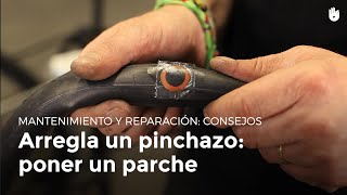 Arregla un pinchazo poner un parche  Repara tu bici [upl. by Egarton]