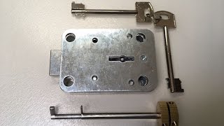 182 7 Lever Safe Lock Picked With 2 in 1 Tool [upl. by Ajile]