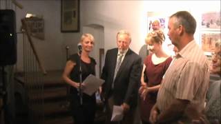 Vernissage quotLIVEquot  Doris Lauber u Walter Koenigsmayr [upl. by Elizabet]