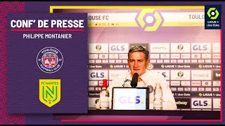 TFCFCN quotUn match avec beaucoup denjeuxquot Philippe Montanier avant TéFéCéNantes [upl. by Estus61]