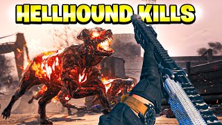 WHERE TO FIND HELLHOUNDS IN MW3 ZOMBIES Modern Warfare 3 [upl. by Marienthal]