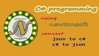 How to convert c object to json and json to c object Read and write C ObjectJson [upl. by Rihana]