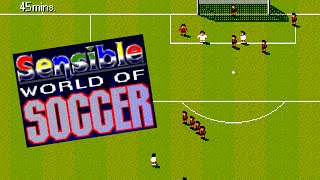 SWOS  SENSIBLE WORLD OF SOCCER  Sensible SoftwareRenegade 1994 Amiga [upl. by Yroger]