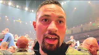 Joseph Parker IMPRESSED BY NGANNOU Says PEOPLE SHOULDNT HAVE UNDERESTIMATED HIM [upl. by Aihsiyt]