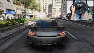 MercedesBenz AMG GTR  Test Drive Unlimited Solar Crown  Logitech g923 gameplay [upl. by Hizar392]