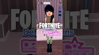 Fortnite Default Skins Dress To Impress roblox music robloxedit epicgames fortnite robloxedits [upl. by Navetse]