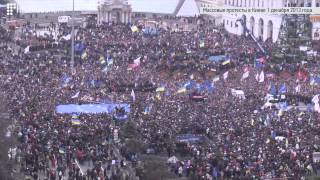 Массовые акции протеста в Киеве на Майдане 1 декабря 2013 года  hromadske [upl. by Griselda185]