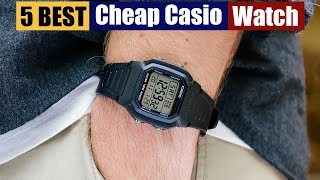 Best Cheap Casio Watches of 2024 Updated [upl. by Arhsub797]