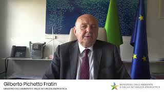 Contributo Min Pichetto Fratin  MASE  Biometano per la mobilità sostenibile  Convegno Federmetano [upl. by Esereht]