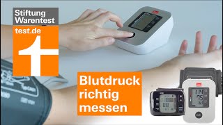 Blutdruck richtig messen mit HandgelenkBlutdruckmesser und Oberarmgerät Test Blutdruckmessgeräte [upl. by Starinsky]