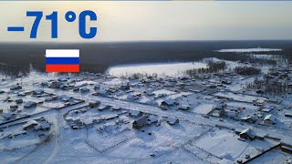 How People live in the Coldest place of Russia Yakutia everyday life Villages of Russia [upl. by Aivekahs45]