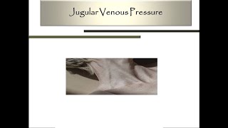 Examination of Jugular Venous Pressure and JVP waveform [upl. by Atiuqal445]