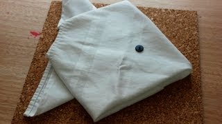 Fish Napkin Folding  Origami for Napkins [upl. by Oidale787]