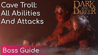 CAVE TROLL ON WIZARD WITH NO GEARHIGH ROLLER  Dark and Darker Guide [upl. by Dorthy758]