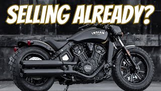 Why People Are Selling Their Indian Scout Bobber [upl. by Schild761]