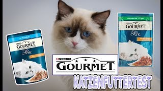 GOURMET PERLE Katzenfutter im Test  Nassfutter für Katzen  JulisTierfuttertest 9  Review [upl. by Candice]