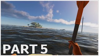 Stranded Deep PS5 Walkthrough Gameplay Part 5 Securing The Booty  Full Game [upl. by Eimrots]