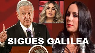 AMLO hunde a INES GOMEZ MONT sigues GALILEA MONTIJO [upl. by Dnaltroc]