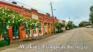 Walking City Square Of Lumpkin Georgia [upl. by Sirrom]